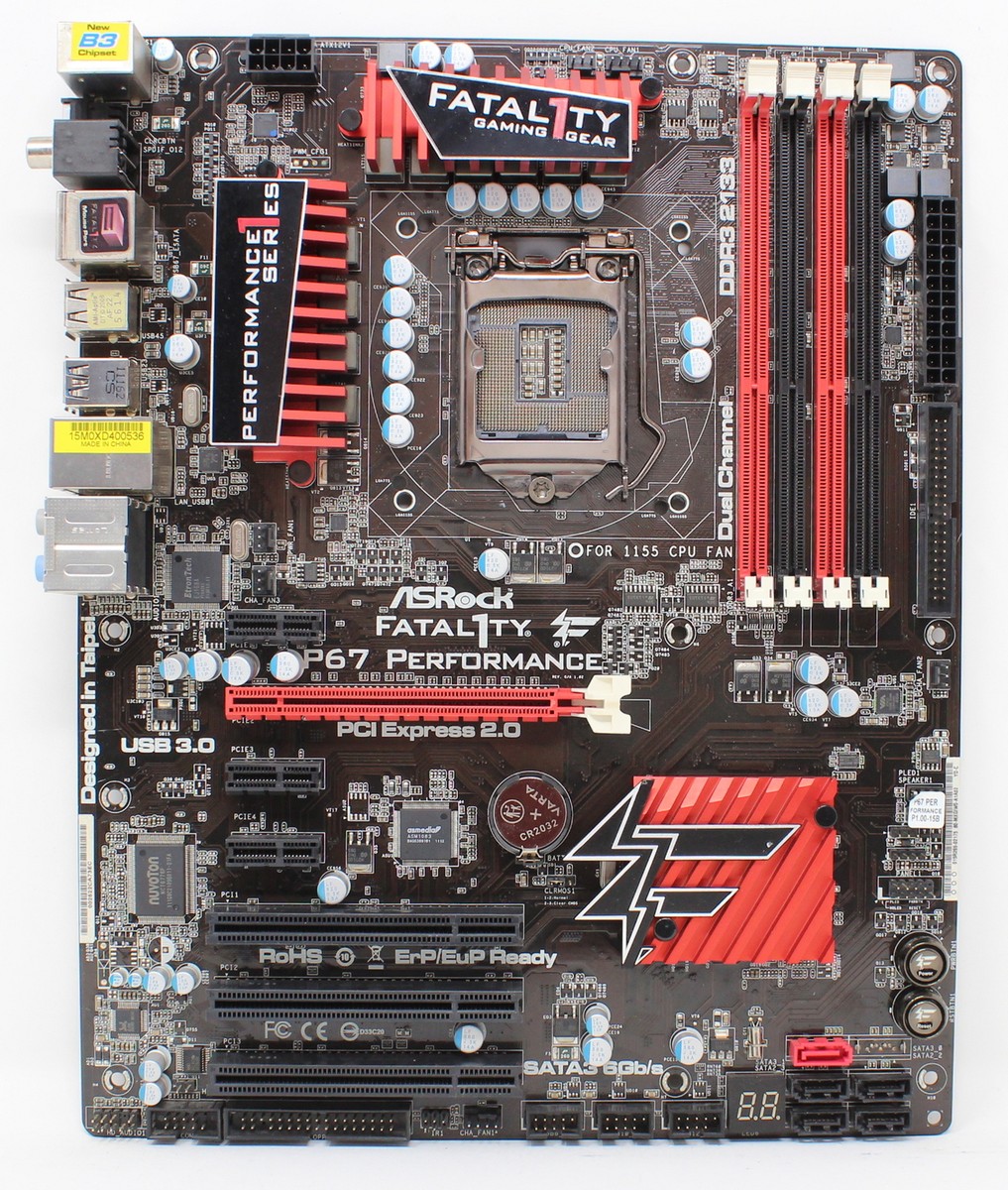 ASRock Fatal1ty P67 Performance Intel Mainboard Sockel 1155 mit