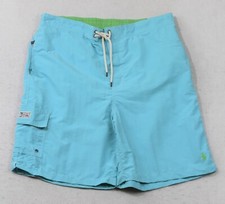 Polo Ralph Lauren Swim Trunks Board Swimming Shorts Aqua Blue XXL NWT