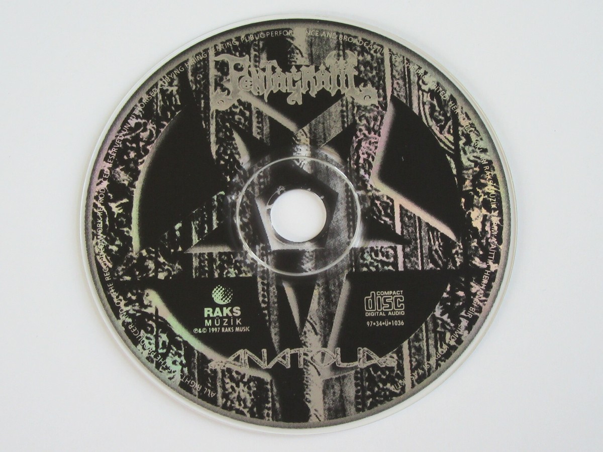 PENTAGRAM (MEZARKABUL) Anatolia CD 1997 MEGA RARE THRASH