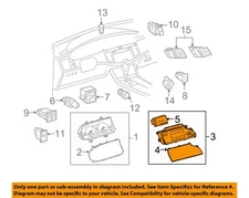 Used Infotainment Display fits: 2007 Toyota Avalon display screen w/o navigation