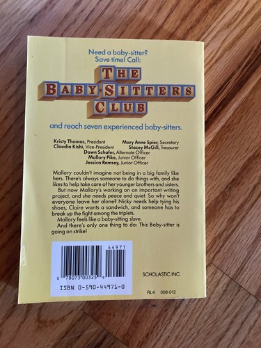 BUILD A BOOK LOT: The Baby-Sitters Club Novels: CHOOSE TITLES: Ann M. Martin - Picture 91 of 165