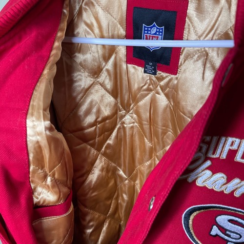 New G-III San Francisco 49ers Size Medium 5 Time Super Bowl Champions Jacket - Picture 8 of 11