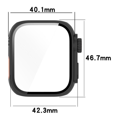 PC Tempered Change to Ultra2 Case Upgrade Case for Huawei Watch Fit 3 - Zdjęcie 2 z 18