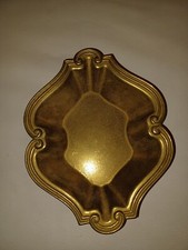 Messing Schale 22 x 17 cm 5 cm hoch