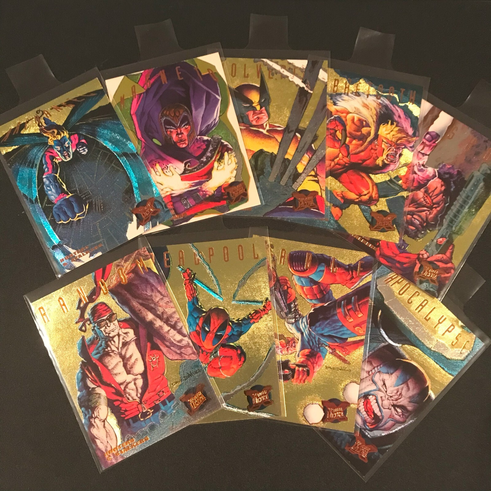 1995 Fleer Ultra X-Men Hunters & Stalkers Gold Singles-Choose-Finish Your Set