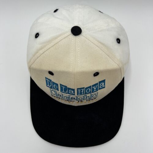 VTG 1997 De La Hoya v Camacho SnapBack Hat Boxing Caesars Palace Vegas USA Made - Picture 2 of 12
