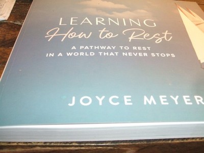 Learning How To Rest by Joyce Meyer (2026 BRAND NEW)