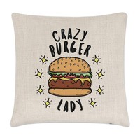 VerrüCkte Hamburger Damen Stars Kissenbezug Fast Food Lustiger Witz