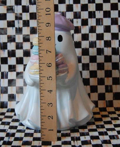 Macaron Ghost French Beret NEW bakery macaroon halloween - Picture 2 of 7