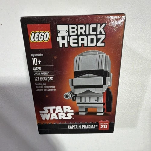 LEGO BrickHeadz Star Wars Captain Phasma 41486 Exclusive 127 pcs SEALED UNOPENED