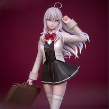 Alisa 1/8 21cm 3D print figure Model Kit Unpainted Unassembled GK