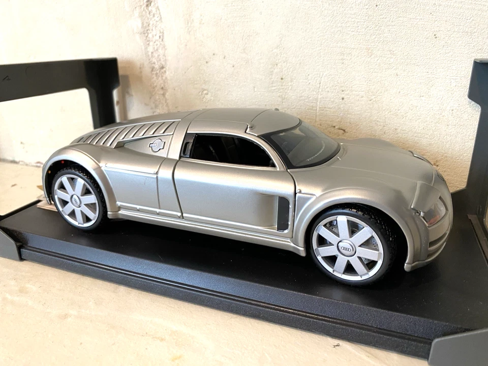 ✅Voiture 1/18 Maisto Special Edition 1:18 Model Audi Supersportwagen “Rosemeyer” - Photo 3/4