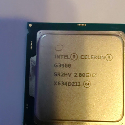 Intel Celeron G3900 2 Core 2.80GHz Processor SR2HV LGA1151 2MB 8GT/s