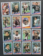 BEARS near TEAM SET 1988 TOPPS FOOTBALL CARDS with Walter Payton NrMt-MINT