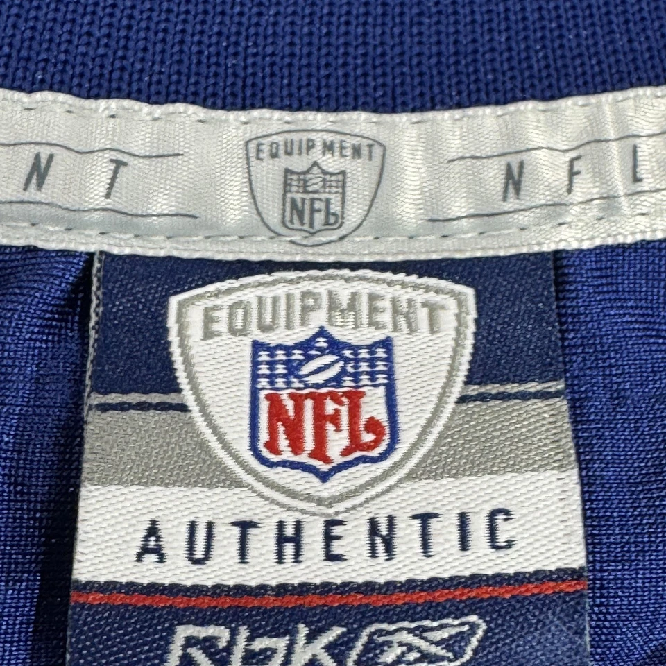 Camiseta de fútbol americano New York Giants malla juvenil XL azul NFL Reebok Jeremy Shockey Foto 4 de 4