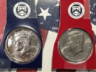 2020 P & D Kennedy Half in Mint plastic - BU- "FREE SHIP"