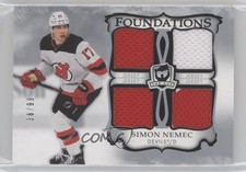 2023-24 Upper Deck The Cup Foundations Quad 38/99 Simon Nemec #F-SN 14zh