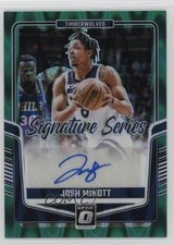 2024-25 Donruss Optic Signature Series Seismic Prizm /35 Josh Minott Auto 6j0