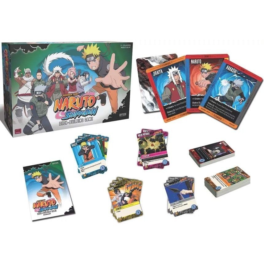 Cryptozoic Naruto Shippuden Deck-Building Card Game Shonen Jump