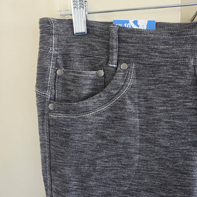 Kuhl Kurve Mova Womens Straight Regular, Dark Heather, NWT, SZ. 10