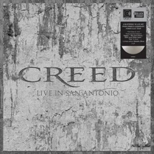 Creed Live In San Antonio 2Lp RSD 2025 BLACK FRIDAY Limited Silver Vinyl New