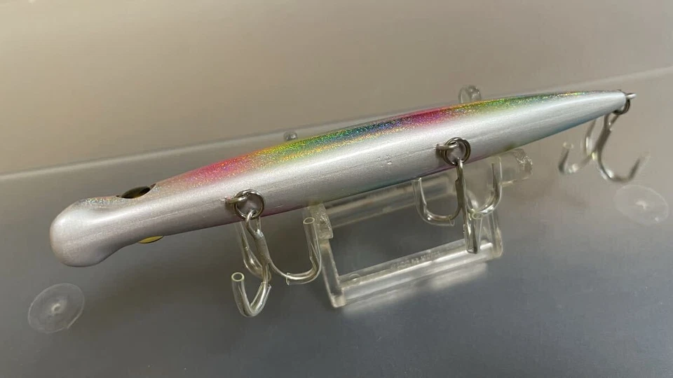 Ima Sasuke 120 Reppa “Candy” – 0,6 oz (17 g) 4,7 pulgadas Flotante Minnow Hecho en Japón Foto 3 de 4