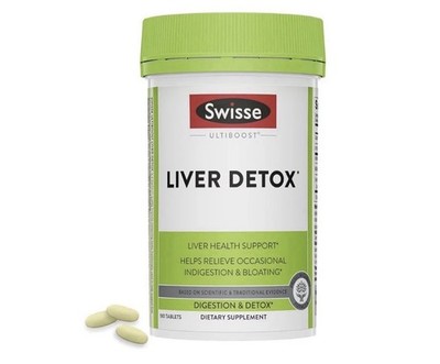 Swisse Milk Thistle Liver Cleanse Detox, Repair & Support 180 Count