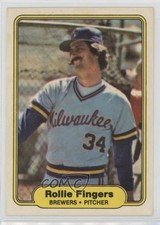 1982 Fleer Rollie Fingers #141 HOF 00nz