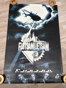 Flotsam And Jetsam Cuatro Poster 1992