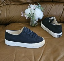 Women's Chanel Black Fabric Canvas Sneakers Size 5 US