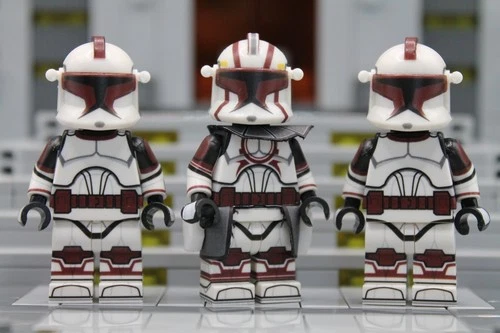 LEGO Star Wars Clones AVFigures Commander Fil Troopers (Kit Fisto/Grievous Lair)