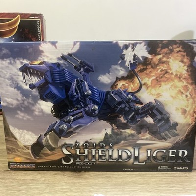 Yamato Zoids Shield Liger RZ-007 Non Scale Die Cast Full Action Model