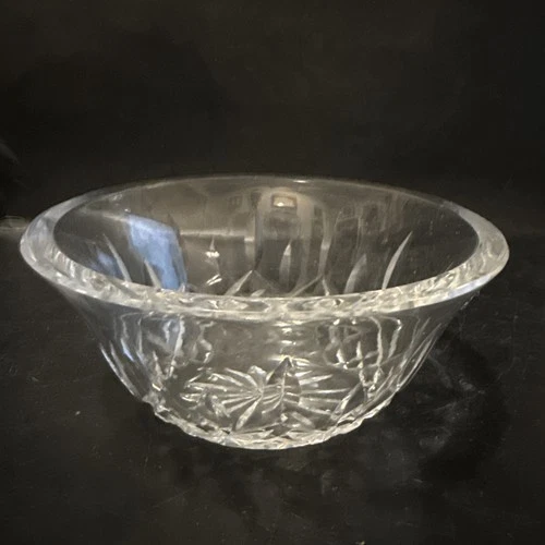 Waterford Crystal Bowl 5” Cut Glass Round Ireland Vintage