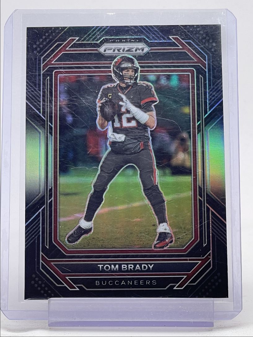 TOM BRADY 2022 PANINI CHRONICLES PRIZM BLACK SILVER BUCCANEERS Q6051