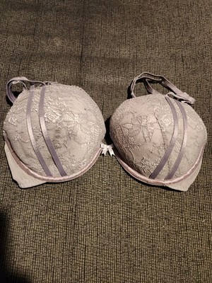 Adore Me Lace Push Up Bra Lavender 30DDD Underwired