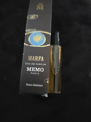 Memo Paris MARFA Eau de Parfum EDP Travel Size Spray 0.17 fl oz / 5 ml