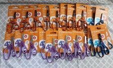 Lot of 23 Fiskars 5 Inch Kids Scissors Mixed Colors Ages 4 W/ Safety Edge
