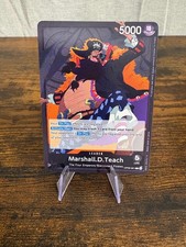 ENG One Piece CCG – Marshall.D.Teach (OP09-081) Leader NM/M Pack Fresh