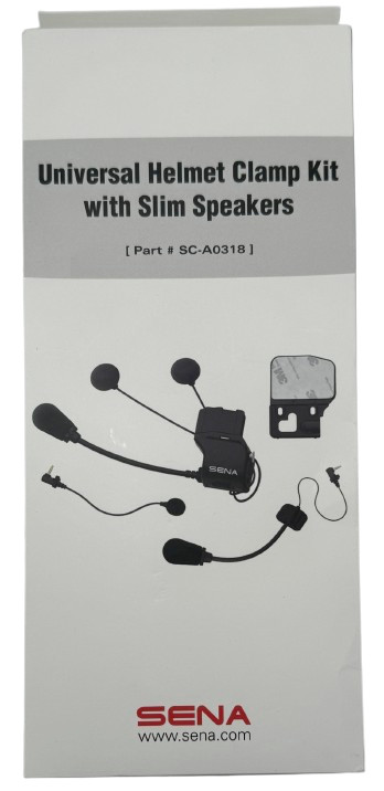 Sena SC-A0318 Helmet Clamp Kit With Slim Speakers for Sena 50S - 20S - EVO- 30K