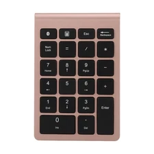 Mini Numeric Keyboard Compatible Bluetooth 5.0 for Android OS, 22 Keys Ergono...