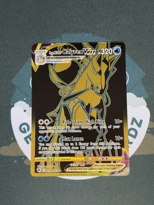 Pokemon TCG Ice Rider Calyrex VMAX TG29/TG30 Astral Radiance Trainer Gallery NM