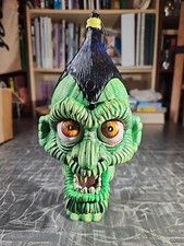VTG Talking Shrunken Halloween Decor Motion C...