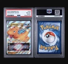 Miscut Pokémon GO Dragonite VSTAR 050/078 Holo Full Art PSA 8