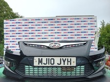 HYUNDAI I30 HATCHBACK 5DR EDITION CRDI MK1 FD 2010 BLACK FRONT BUMPER MARKS