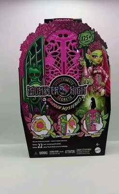 Monster High Skulltimate Secrets Garden Mysteries Spielset, Venus McFlytrap-Pupp