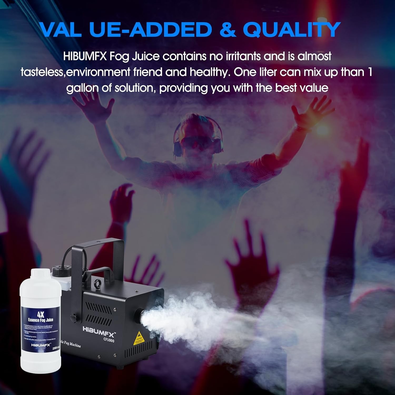 Fog Juice - Condensed Water Mixable Machine Fluid Smoke Solution 250ml 