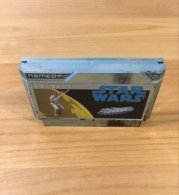 Star Wars Famicom Namco Japan Import Box Stickers Postcard No Manual