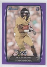 2013 Bowman Purple Tavon Austin #130 0o9