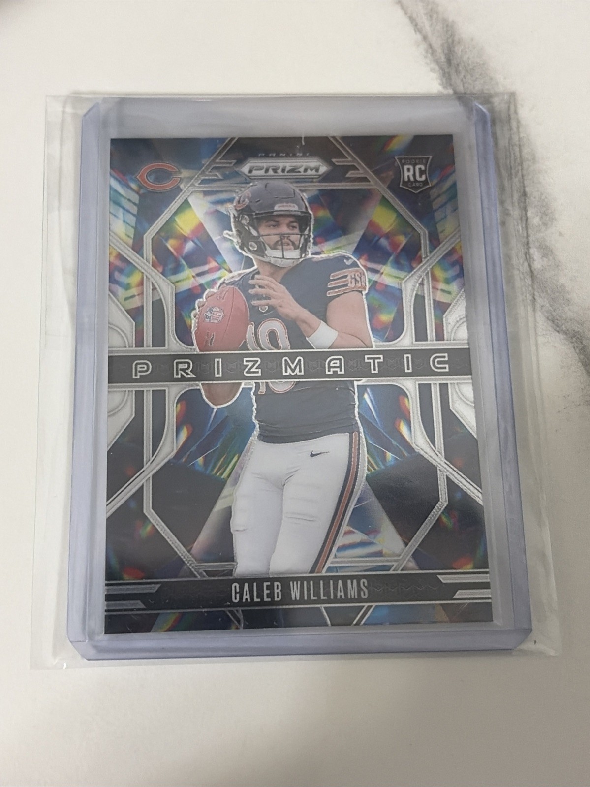 2024 Panini Prizm - Prizmatic Caleb Williams #1 Silver Prizm (RC)