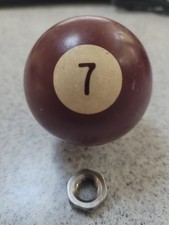 7 Pool Billiard Ball Transmission Shifter Knob Chevy Ford Import Mopar Custom